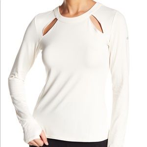 ALO Yoga Mantra Long Sleeve Top NWOT